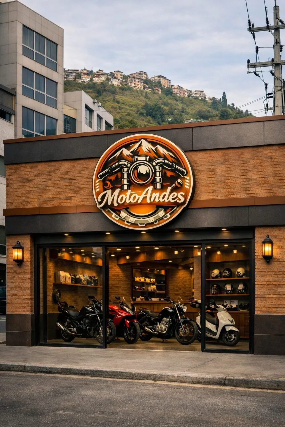 Fachada de MotoAndes